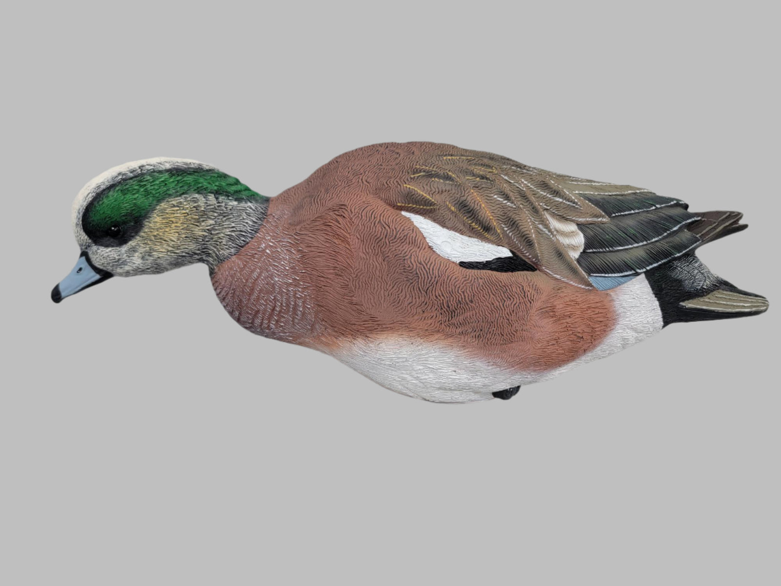 sx Fully flocked wigeon full body duck decoy