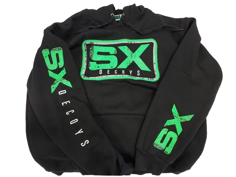 sx decoys black hoodie