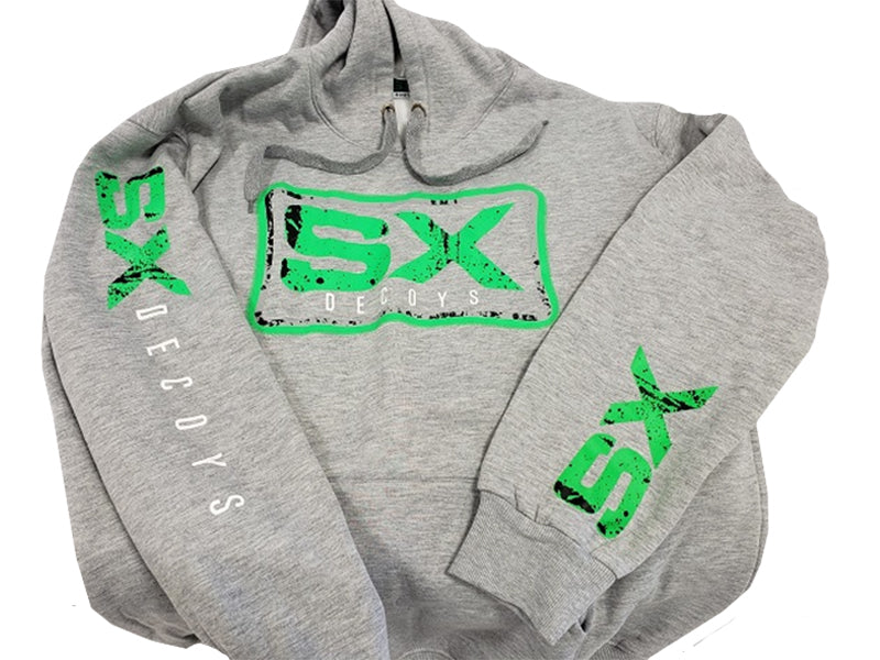 SX decoy gray hoodie
