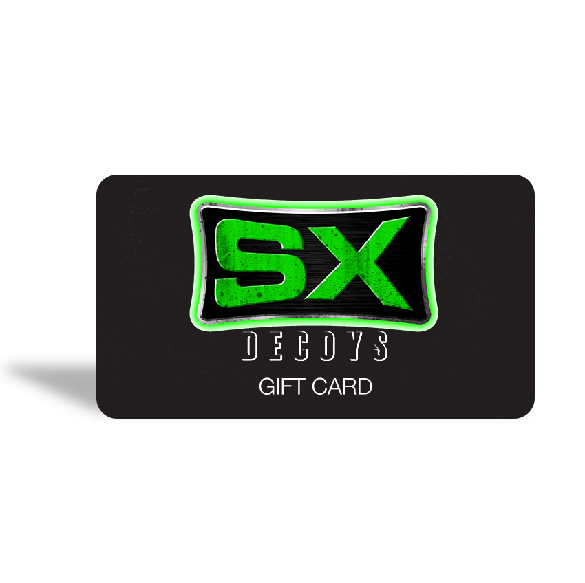 SX decoy gift cards